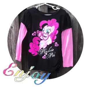 3️⃣ for $10🎉MLP Pinkie Pie Long Sleeve Tee